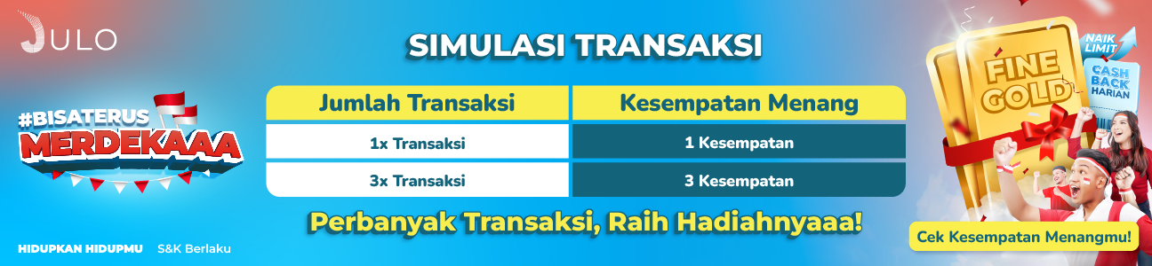 Simulasi Transaksi BISATERUS Gas Merdeka