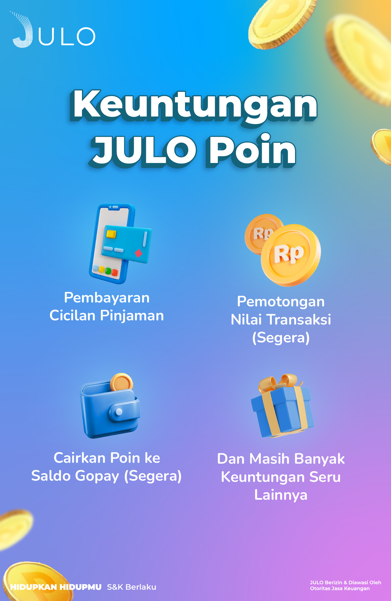 Keuntungan JULO Poin